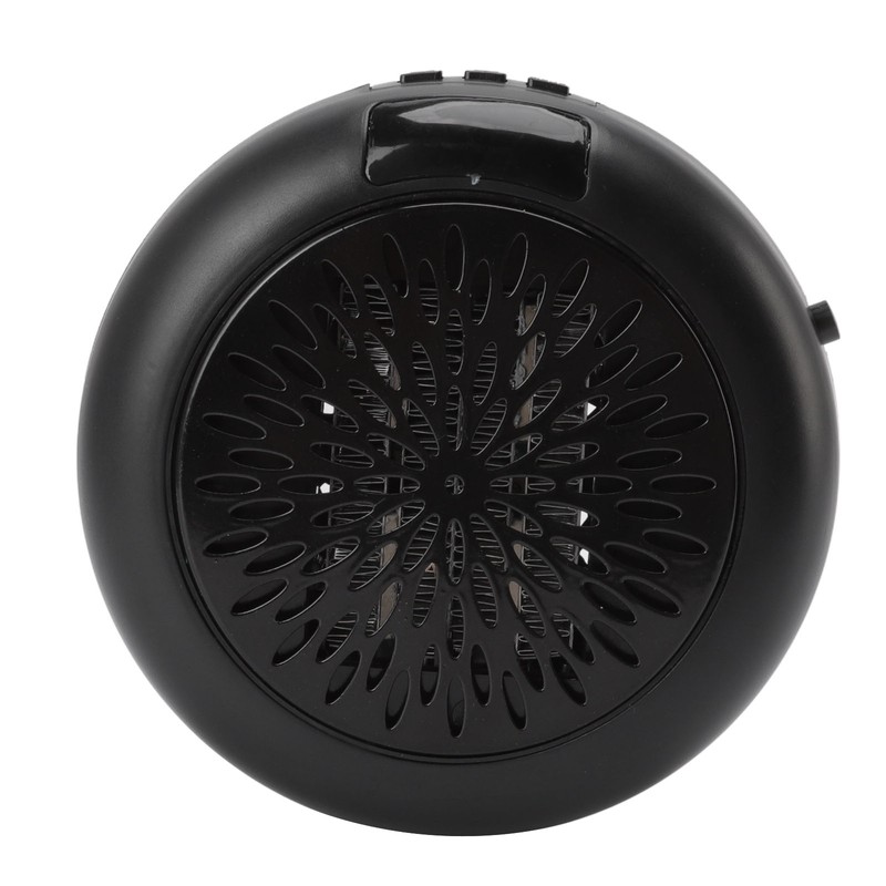 Black Electric Heater Mini Rapid Heating Simple Operation Table Electric