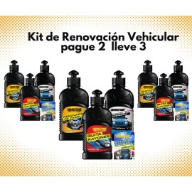 Lubristone Pague 2 Lleve 3 Kit De Renovación Vehicular + Shampoo