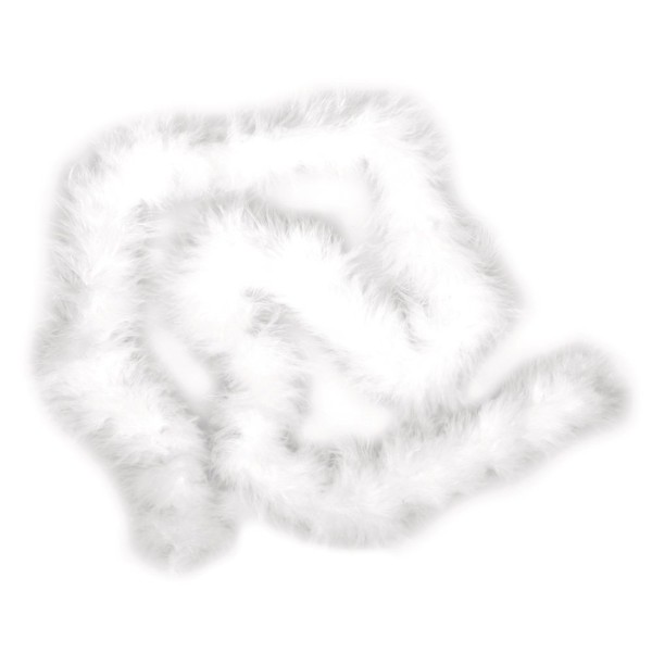 Rayher White Feather Boa for Crafting, DIY Costumes and Seasonal