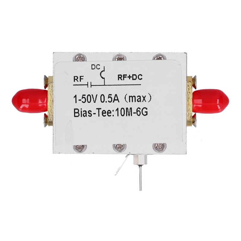 Bias Tee Module Coaxial Feed Low Insertion Loss RF DC