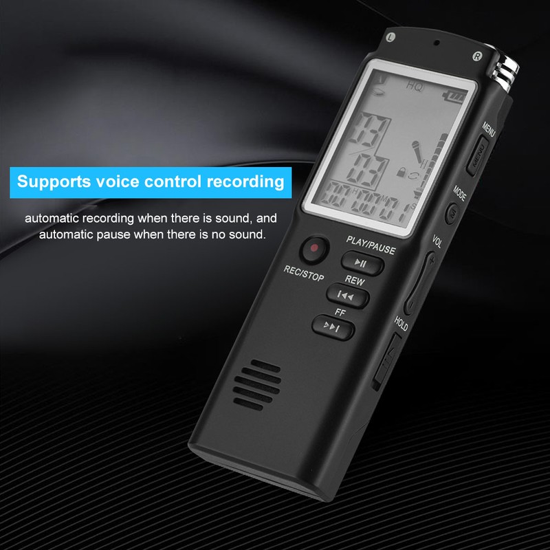 Multifunctional Voice Recorder Intelligent LCD Audio Recording Pen HD Player