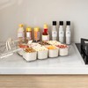 IWTTWY Fridge Storage Containers, Plastic Food Containers with Lids, Snack