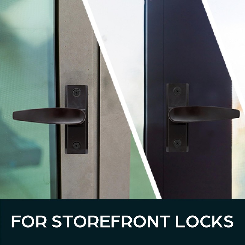 SUMMIT DOORWARE Adams Rite Style Door Handle | Deadlatch Lever