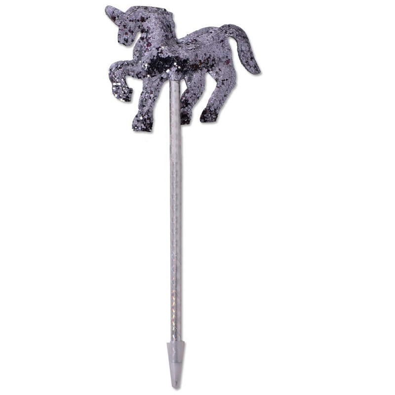 TE-Trend Pack of 6 Unicorn Pens Ballpoint Pens Unicorn Topper