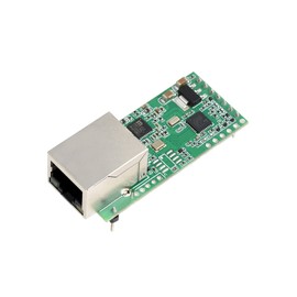 Waveshare Serial UART TTL to Ethernet Converter Module Upgradable High-speed Low-power High-stability UART to ETH Kit (3.3V DC or 5V DC)