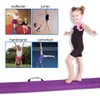 FBSPORT 8ft Balance Beam: Folding Floor Gymnastics Equipment for Kids