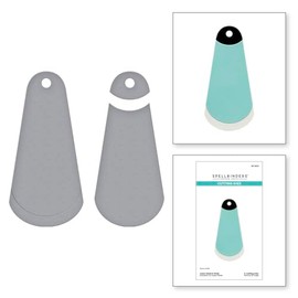 Spellbinders Color Swatch Petal Etched Dies, Metal