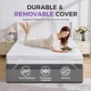 BDEUS King Size 2 Inch Gel Memory Foam Mattress Topper
