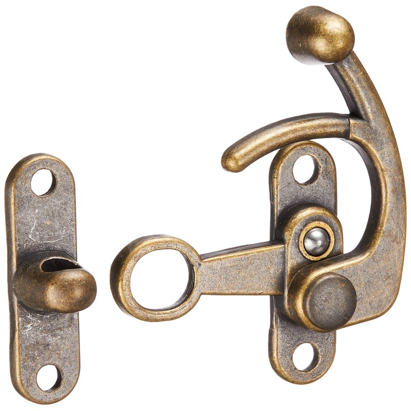 High Logic 58531 Disaster Preparedness House Hanger, Small, Brass Color