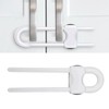 12PCS U Shaped Child Locks Safety Cabinet Childproof Latches for
