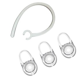 Tricon 3 Replacement Eargel and 1 Earhook for Plantronics M70, M90, Voyager Edge