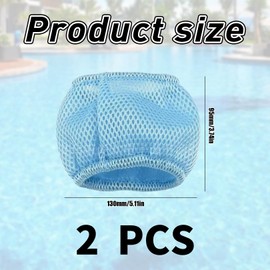 Pack of 2 Protective Nets Compatible Whirlpool Filter, Mesh Cover for Mspa 90 Pleats Strainer Replacement Filter, Filter Cartridges Protective Nets Hot Tubs, Replacement Filter Accessories for