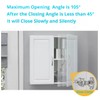 18pcs Kitchen Cupboard Hinges Soft Close Hinges Cupboard Hinges Cabinet