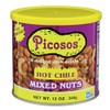 Picosos Hot Chile Mixed Nuts 12oz Can (Pack of 4)