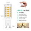 Tailcas G9 LED Lampe, 3.5W Warmwei? Birne (ersatz 28W 30W