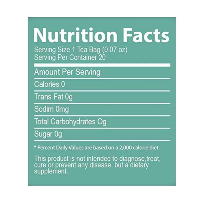 Dieter's Green Tea (Regular Strength) (20 Tea Bags) (4-Pack)…