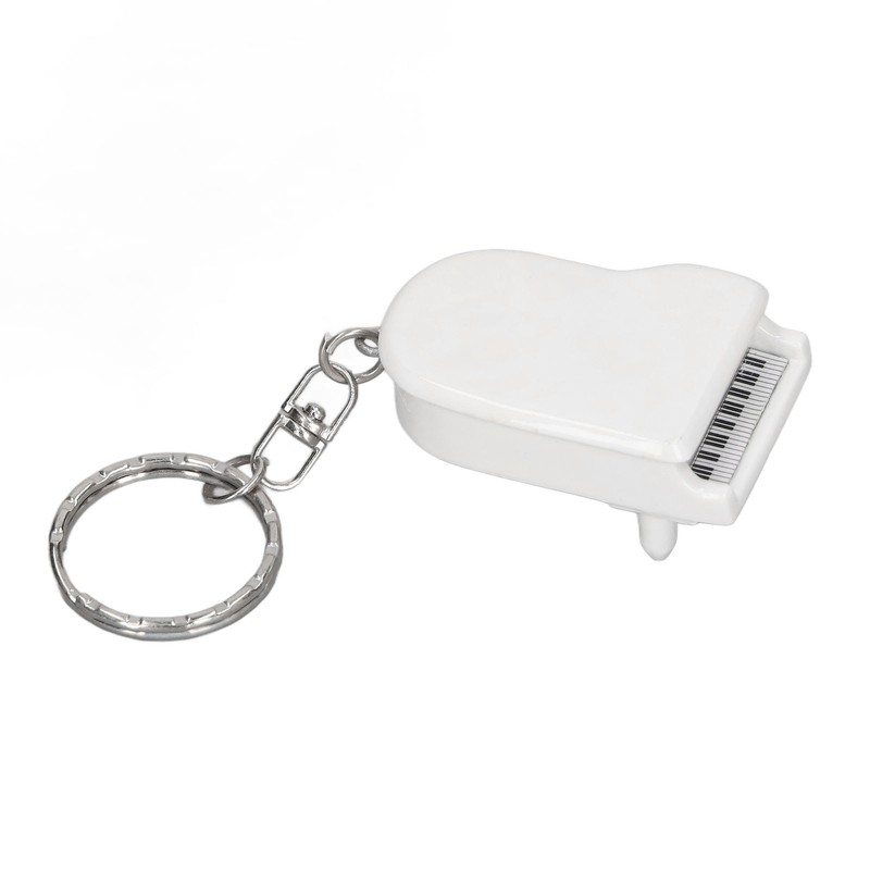 Mini Piano Pendant Keychain Micro Decoration Simulation Piano Key Chain