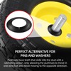 (8-Pack) 3/4" Axle Push Nuts, Dolly Wheel Lock Washers with