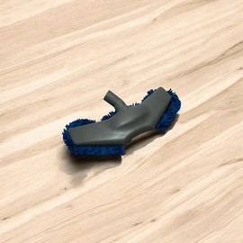 MP Maresh Products Manta Mop Head Vacuum Attachment - 16" Wide Dry Dust Mop with 360° Swivel Neck - Fits Canister Vacuum Cleaner and Central Vacuum Systems - Compatible with 1 1/4" ID Hose Connection