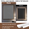 BERISSA Cordless Blackout Roller Shades for Indoor Windows with Light