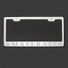 KA T304 Chrome Polished Maserati Laser Etched Engrave License Plate