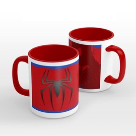 Taza Perzonalizada | Taza para Regalo | Taza Sublimada | Araña | Taza Interior Y Asa De Color | Varios Colores | PIXTREATS | Verde Oscuro