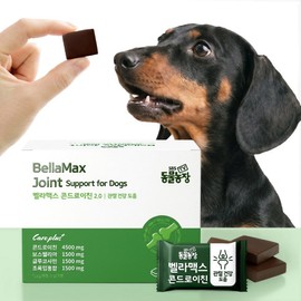 Bellamax SBS TV Animal Farm Veterinarian Dog Joint Nutrient Chondroitin, 30 servings, Bone and joint strengthening, 1 unit / 벨라맥스 SBS TV 동물농장 수의사 강아지 관절 영양제 콘드로이친, 30회분, 뼈관절강화, 1개