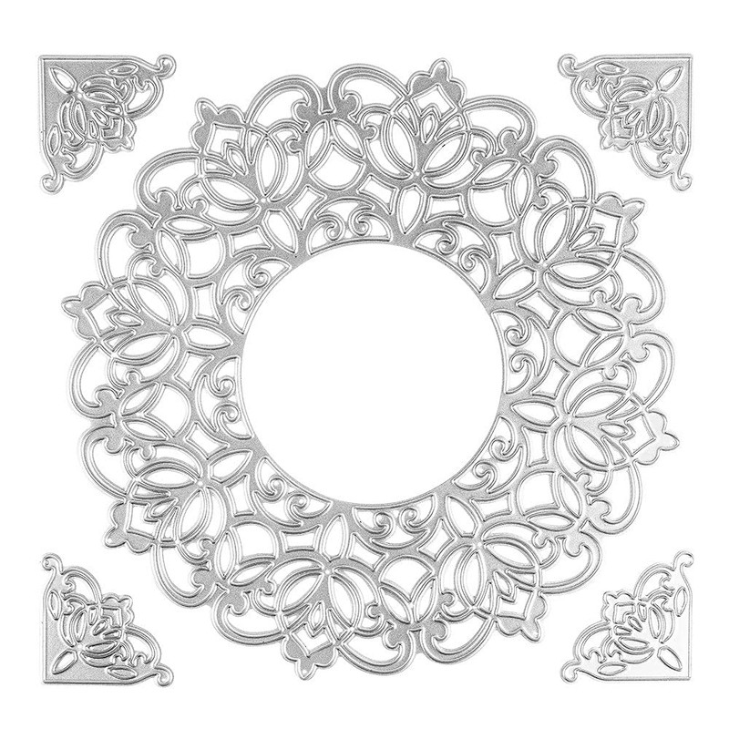 Ideen mit Herz Cutting Dies | Doilies with Corner Ornaments