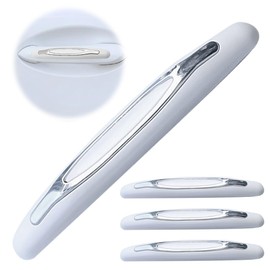 4 Pcs White Door Edge Protector Bumper Sticker Car Collision Protector Can Be Used in Various Cars