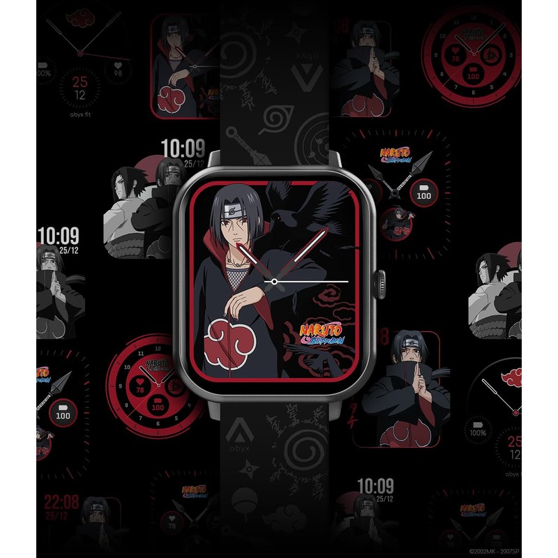 Abyx Fit Touch 3 Naruto Edition Smartwatch - 1123 Modes,