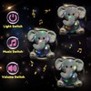 Hopearl - Juguete de peluche musical LED con diseño de