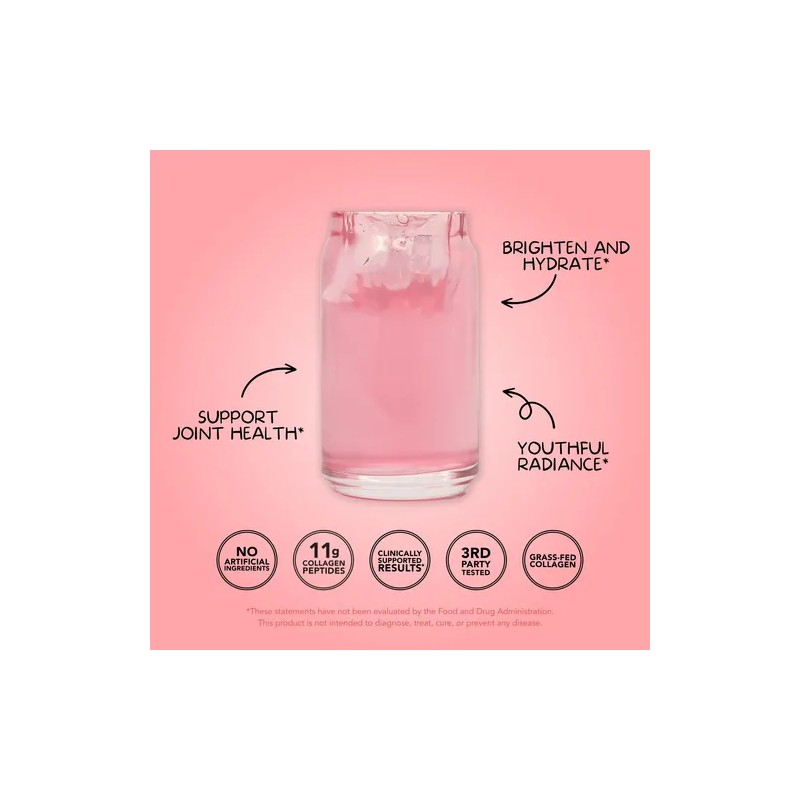 Clean Simple Eats Colágeno Beauty Blend Strawberry Colada