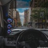 GlowShift Black Triple Pillar Gauge Pod for 2012-2016 Ford Focus