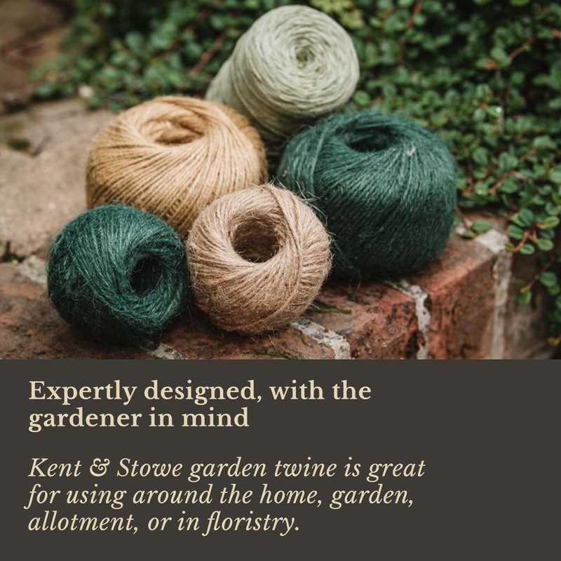 Kent & Stowe Jute Twine 150m/250g in Bleached Stone, 3