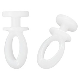 130 PCS Curtain Track Gliders Rollers – Silent Curtain Pulleys for Ceiling & Wall Mounted Rails