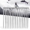 15 Prong Stainless Steel Harpoon Fish Spear Gig Fork for