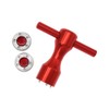 (15.0 grams) - HISTAR 2Pcs Golf Custom red Weights +
