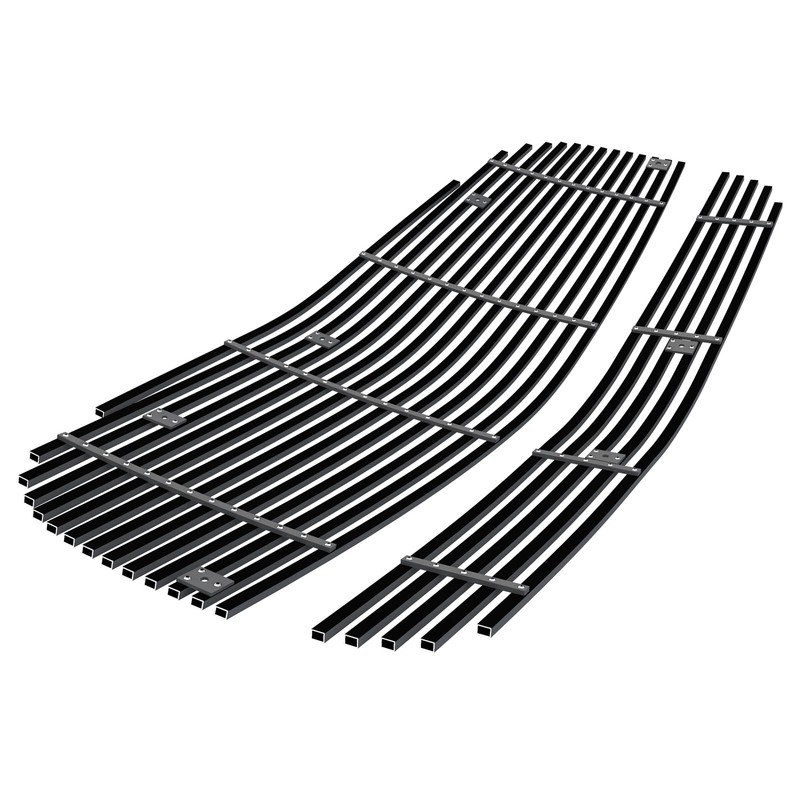 Off Roader eGrille Premium Stainless Steel Black 8X6 Horizontal Billet