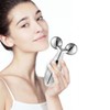 Face shape management, jawline shaping, facial swelling reduction, lifting, meridian massage device, Gold/Silver, Random / 얼굴형 관리 턱선 만들기 얼굴 붓기 빼기 리프팅 경략기구 골드/실버 랜덤