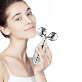 Face shape management, jawline shaping, facial swelling reduction, lifting, meridian massage device, Gold/Silver, Random / 얼굴형 관리 턱선 만들기 얼굴 붓기 빼기 리프팅 경략기구 골드/실버 랜덤