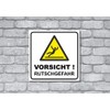 Vorsicht Rutschgefahr Sign | 20 x 20 cm | Sign