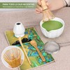 Juego de Matcha Cerámica 8 piezas, Incluyendo Cuencos, Agitadores y
