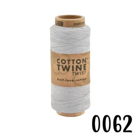 100 Metres Cotton Cord 1.0 mm, Cord Cord Cotton Twine Bakers Twine Gift Ribbon 0062 - Ash Grey
