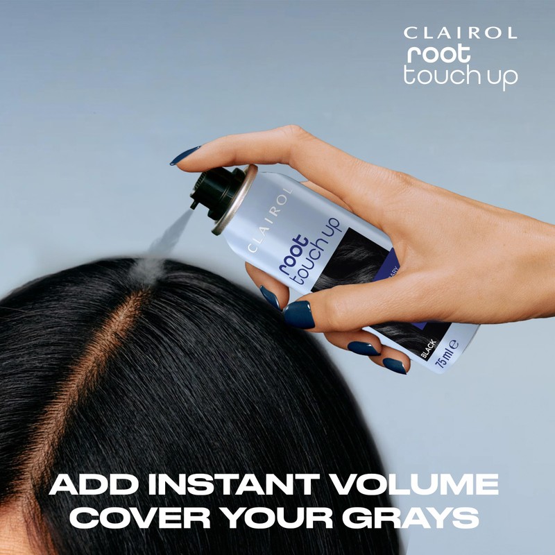 Clairol Root Touch-Up Color + Volume 2-in-1 Temporary Spray, Light