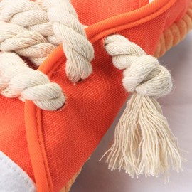 vocheer Dog Chew Toy, Durable Dog Shoe Toy Dog Interactive Toys Dog Squeaky Toy Shoes Toy for Puppy, Machine Washable