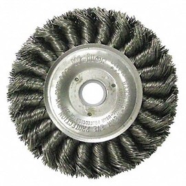 Wire Wheel Brush,Max. RPM 20,000,1/2in W