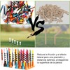 【100 Piezas】Tees de Golf de Plástico, Tees De Golf Profesionales
