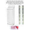 Marketing Holders 4"W x 9.25"H Outdoor Trifold Holder Flip-Top for