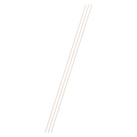 M METERXITY 3-Pack Copper Round Rod 0.8mm Dia. 11.81 Inch Length T2 Stock Solid Copper Rod Lathe Bar for Metal Crafts DIY/Gardening/Industry/Decoration Pure Tube