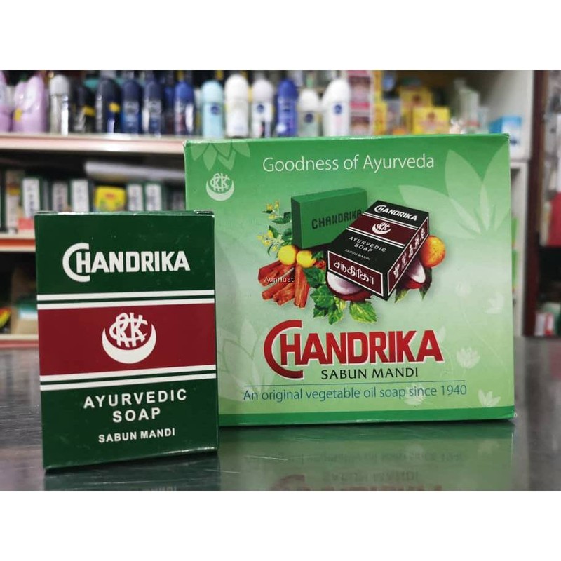 Chandrika Ayurvedic Soap 75g 10soaps